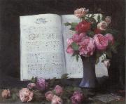 Charles Schreiber Rose Nocturne oil painting